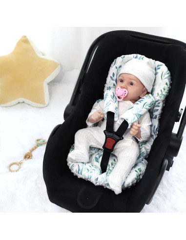 Inserto para Silla de Auto DILIMI con Soporte para Cabeza Bebé