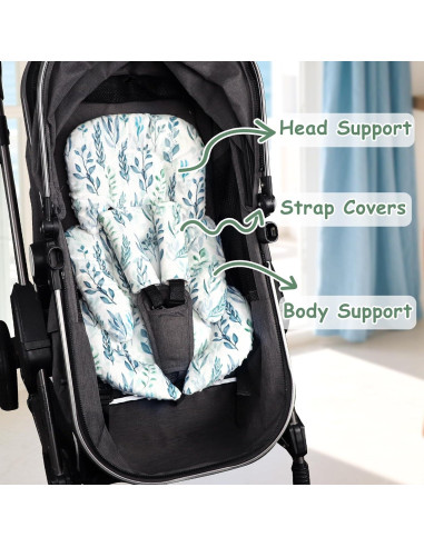 Inserto para Silla de Auto DILIMI con Soporte para Cabeza Bebé