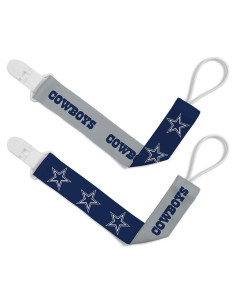 Clip de Chupete Unisex Baby Fanatic 2-Pack NFL Dallas Cowboys