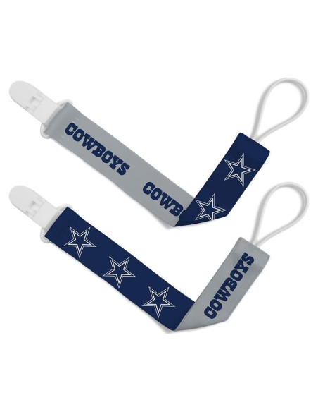 Clip de Chupete Unisex Baby Fanatic 2-Pack NFL Dallas Cowboys