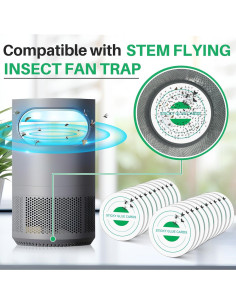 20 Almohadillas de Pegamento Qualirey para Trampa STEM 10 cm 2