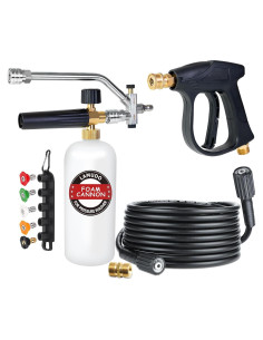 Kit Pistola Lavadora a Presión Lamudo HPF-G1000 con Caño Espuma