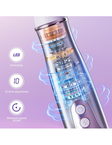 Kit de Manicura y Pedicura Aleanu - Taladro Inalámbrico 10 Velocidades