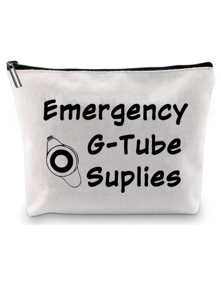 Bolsa Cosmética G Tube Lona 23x18 cm Ecológica y Práctica