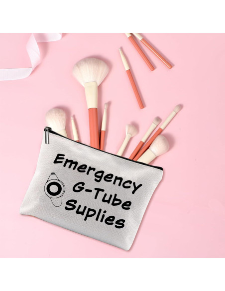 Bolsa Cosmética G Tube Lona 23x18 cm Ecológica y Práctica