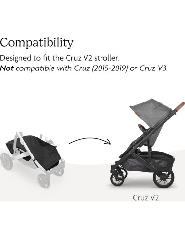 Cubierta de Cesta UPPAbaby Cruz V2 - Resistente al Agua