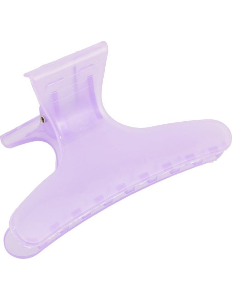 12 Clips de Plástico Mariposa Qfauto para Cabello 8cm Multicolor