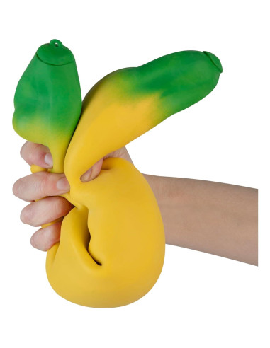 Juguete Antiestrés ORB Easy Sqweezy Banana Gigante 1.83m