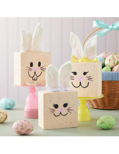 Bloques de Espuma Juvale para Manualidades y Arreglos Florales - 20 Piezas, 10.16x10.16x5.08 cm, Blanco 2