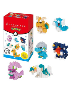Nanoblock Pokémon Dragón Set 1 - 6 Personajes 3D