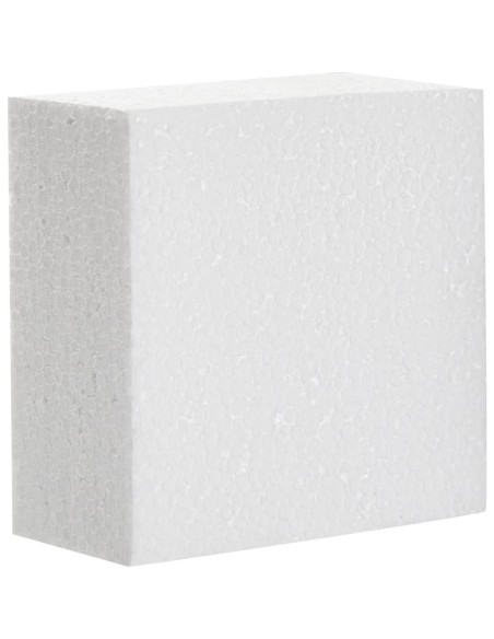 Bloques de Espuma Juvale para Manualidades y Arreglos Florales - 20 Piezas, 10.16x10.16x5.08 cm, Blanco