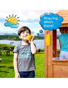 Teléfono Juguete HappyPIE Amarillo para Niños 3+ Años 2