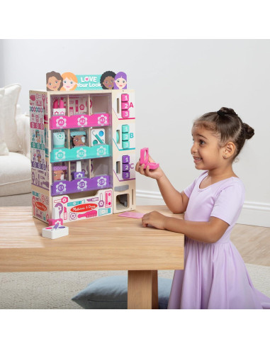 Kiosco de Belleza de Madera Melissa & Doug 43.18x31.75cm