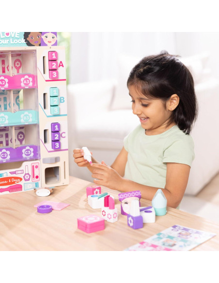 Kiosco de Belleza de Madera Melissa & Doug 43.18x31.75cm