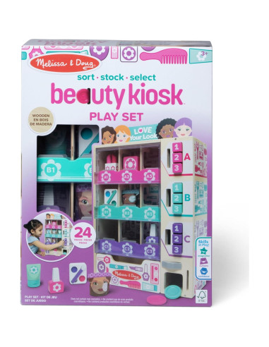 Kiosco de Belleza de Madera Melissa & Doug 43.18x31.75cm