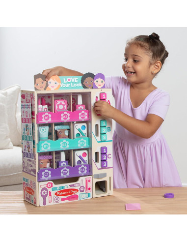 Kiosco de Belleza de Madera Melissa & Doug 43.18x31.75cm