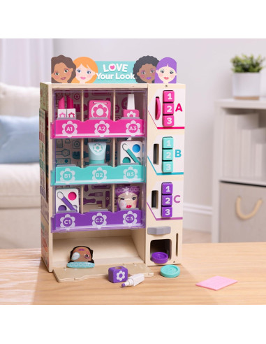 Kiosco de Belleza de Madera Melissa & Doug 43.18x31.75cm