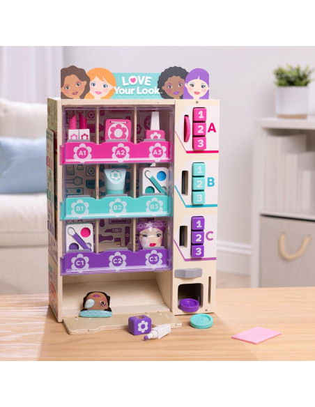 Kiosco de Belleza de Madera Melissa & Doug 43.18x31.75cm