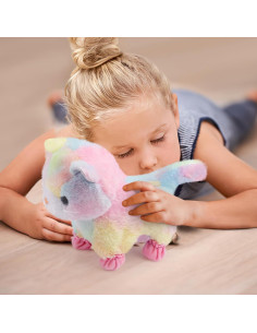 Gato de Peluche Electrónico Interactivo deAO 30 cm 2