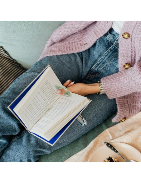 Soporte de Página para Dedos Kartterfly 2Pack Rosa y Verde Oliva