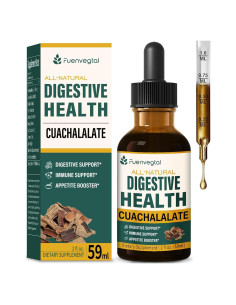 Gotas Digestivas Fuenvegtal Cuachalalate 59ml - Suplemento Herbal