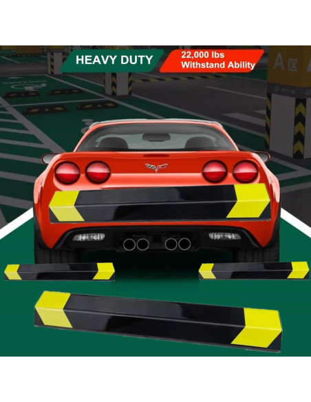 Tope de Estacionamiento Genérico 40 cm Alta Resistencia
