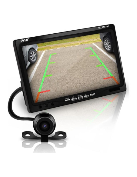 Sistema de Cámara de Respaldo Pyle PLCM7700 - Pantalla 7"