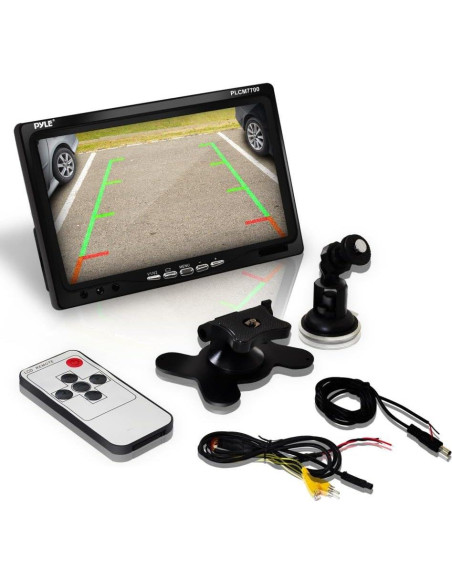Sistema de Cámara de Respaldo Pyle PLCM7700 - Pantalla 7"