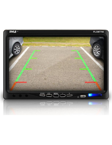 Sistema de Cámara de Respaldo Pyle PLCM7700 - Pantalla 7"