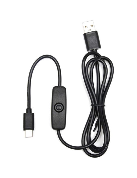 Cable USB Tipo C JacobsParts con Interruptor 0.91m 3A