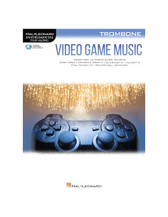 Video Game Music for Trombone Instrumental Play-Along Series Book/Online Audio