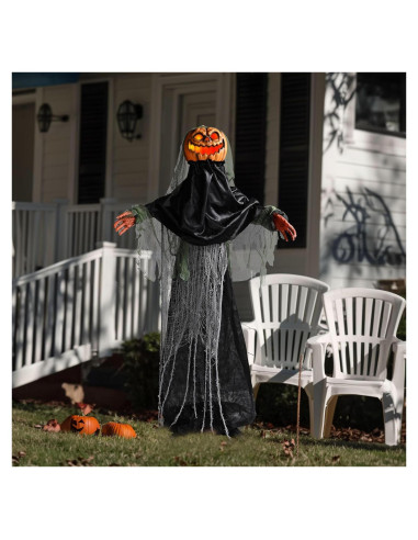 Decoración Halloween Animatrónica AW Jack-O-Lantern 1.68m