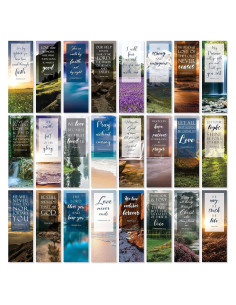 Marcadores de Versículos Bíblicos JBH Creations - Paquete de 48