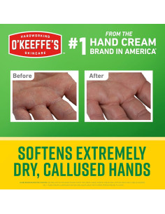 Crema de Manos O'Keeffe's Renovación Intensa 90g - Hidratación Rápida 2