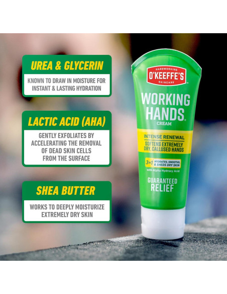 Crema de Manos O'Keeffe's Renovación Intensa 90g - Hidratación Rápida