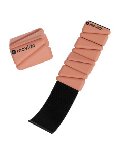 Pesas de Muñeca y Tobillo Movido 0.45 kg Ajustables Rosa
