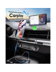 Cable USB-C a Lightning SUNGUY 0.5FT 2-Pack Carga Rápida MFi 2