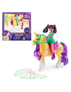 Academia Unicornio Spin Master - Ava y Hoja Mágica con Luz