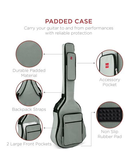 Guitarra Bajo Eléctrico Acústico 4 Cuerdas Natural Envejecido
