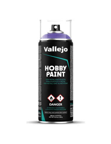 Spray de Pintura Vallejo Hobby Color 400 ml Púrpura Alienígena