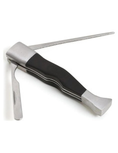 Herramienta Savinelli Pipe Companion 3 en 1 - Tamper, Pua y Cuchara