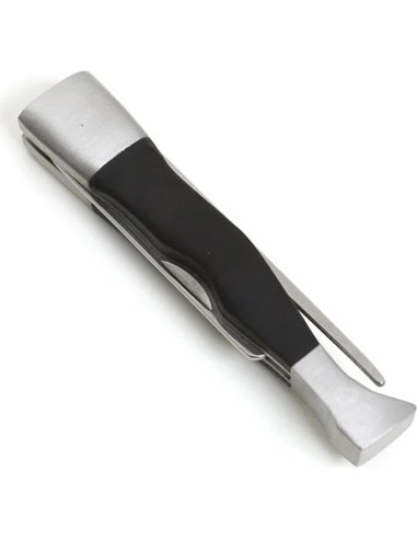 Herramienta Savinelli Pipe Companion 3 en 1 - Tamper, Pua y Cuchara