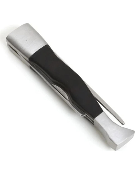 Herramienta Savinelli Pipe Companion 3 en 1 - Tamper, Pua y Cuchara