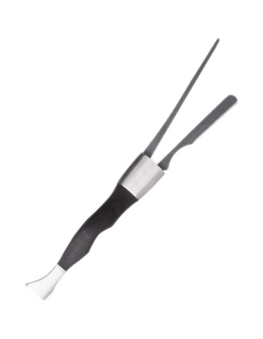 Herramienta Savinelli Pipe Companion 3 en 1 - Tamper, Pua y Cuchara