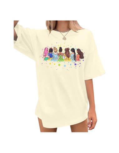 Camisa Mágica para Mujeres - Princesa de Algodón Durazno