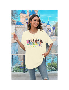 Camisa Mágica para Mujeres - Princesa de Algodón Durazno 2