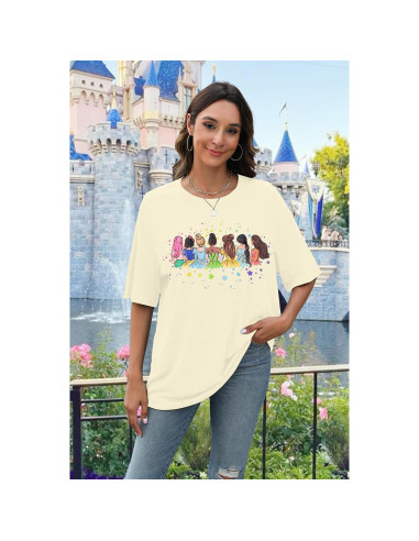 Camisa Mágica para Mujeres - Princesa de Algodón Durazno