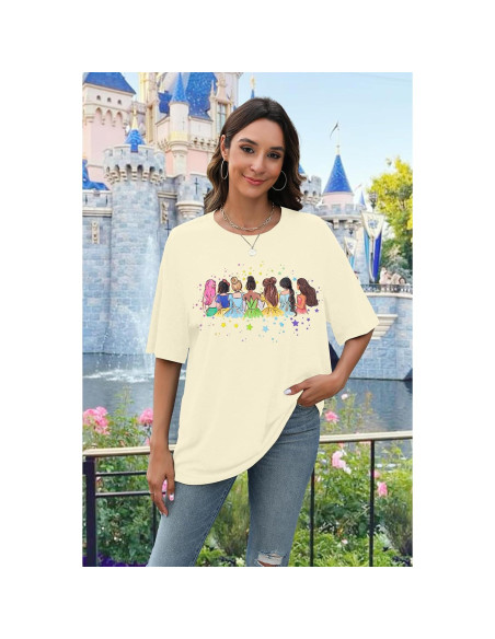 Camisa Mágica para Mujeres - Princesa de Algodón Durazno