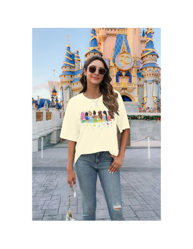 Camisa Mágica para Mujeres - Princesa de Algodón Durazno