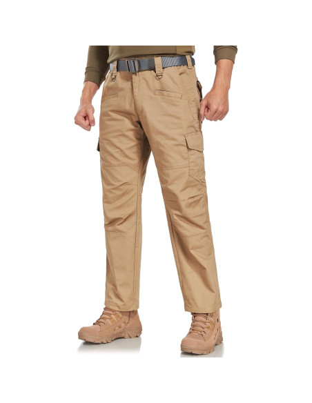 Pantalones Tácticos SPOSULEI Ripstop Hombre 9 Bolsillos 76 cm